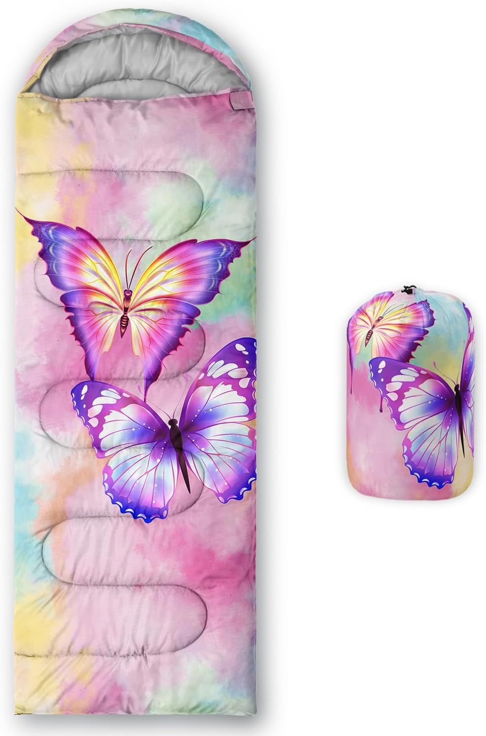 Camping Sleeping Bags,3 Season Warm & Cool Weather,Lightweight,Waterproof Sleeping Bags for Adults & Kids,Traveling,and Outdoors,Camping Gear Equipment